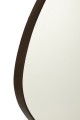 Lustro Abstract Mirror/Mdf Dark Brown Large