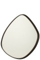 Lustro Abstract Mirror/Mdf Dark Brown Large