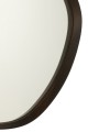 Lustro Abstract Mirror/Mdf Dark Brown Small