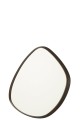 Lustro Abstract Mirror/Mdf Dark Brown Small