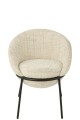 Fotel Iron Beige/Black