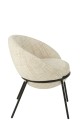 Fotel Iron Beige/Black