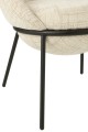 Fotel Iron Beige/Black