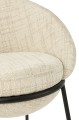Fotel Iron Beige/Black