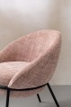 Krzesło Iron Light Pink/Black