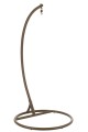 Fotel / huśtawka Hanging Chair Egga Steel/Rope Brown