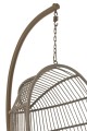 Fotel / huśtawka Hanging Chair Egga Steel/Rope Brown