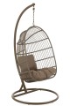 Fotel / huśtawka Hanging Chair Egga Steel/Rope Brown