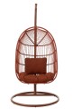 Fotel / huśtawka Hanging Chair Steel/Rope Red