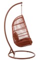 Fotel / huśtawka Hanging Chair Steel/Rope Red