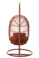 Fotel / huśtawka Hanging Chair Steel/Rope Red