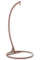 Fotel / huśtawka Hanging Chair Steel/Rope Red