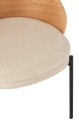 Krzesło Lone Ply Wood/Metal Natural/Beige