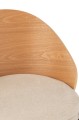 Krzesło Lone Ply Wood/Metal Natural/Beige