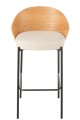 Hoker Lone Ply Wood/Metal Natural/Beige