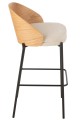Hoker Lone Ply Wood/Metal Natural/Beige