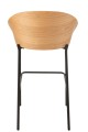 Hoker Lone Ply Wood/Metal Natural/Beige