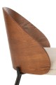 Krzesło Lone Ply Wood/Metal Brown/Beige