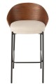 Hoker Lone Ply Wood/Metal Brown/Beige