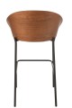 Hoker Lone Ply Wood/Metal Brown/Beige