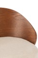 Hoker Lone Ply Wood/Metal Brown/Beige