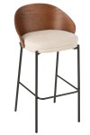 Hoker Lone Ply Wood/Metal Brown/Beige