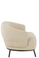 Fotel Mars Poplar Wood/Foam Beige