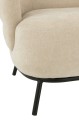 Fotel Mars Poplar Wood/Foam Beige