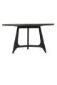 Stół DIROS BLACK OAK DINING TABLE 140