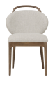Krzesło WALNUT OAK & LIGHT GREY
