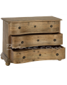 Komoda BESAR ANTIQUE PINE CHEST WITH 3 DRAWERS