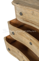 Komoda BESAR ANTIQUE PINE CHEST WITH 3 DRAWERS