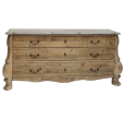 Komoda MAIAO ANTIQUE PINE & BLUE STONE