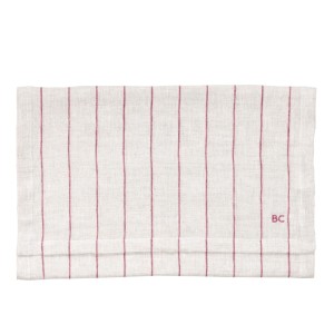 Bieżnik Stripe Rose 100% linen 50x300