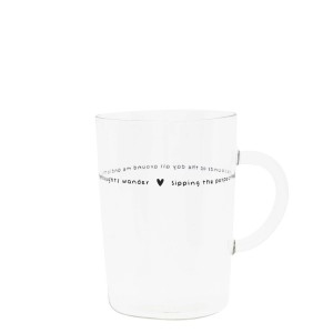 Szklanka L w/text
