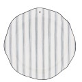 Talerz Breakfast plate, blue stripes
