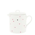 Dzbanek rose w/little hearts