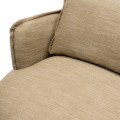 Fotel Alcudia, Lounge Armchair, Classic linen- Brown Taupe