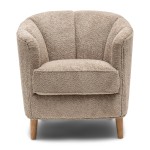 Fotel Rue Royale, Soft walnut
