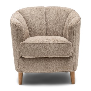 Fotel Rue Royale, Soft walnut