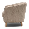 Fotel Rue Royale, Soft walnut