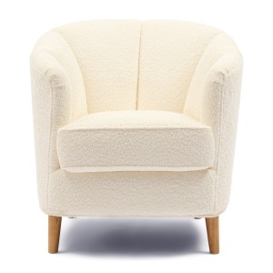 Fotel Rue Royale, Ivory White