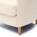 Fotel Rue Royale, Ivory White