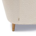 Fotel Rue Royale, Ivory White