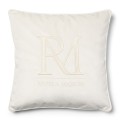 Poszewka RM Monogram, velvet 50x50cm
