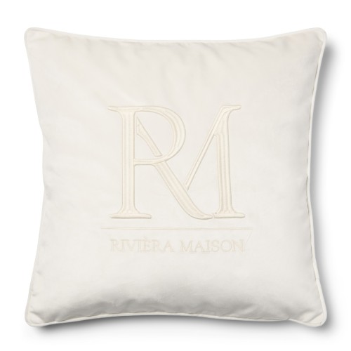 Poszewka RM Monogram, velvet 50x50cm