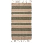 Dywan olive/beige stripes 60x120cm