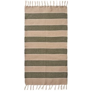 Dywan olive/beige stripes 60x120cm