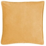 Poszewka Cushion cover velvet, lemon drop 52x52 