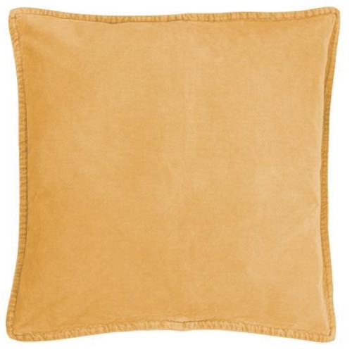 Poszewka Cushion cover velvet, lemon drop 52x52